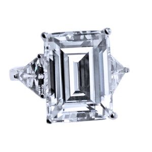 emerald cut rings